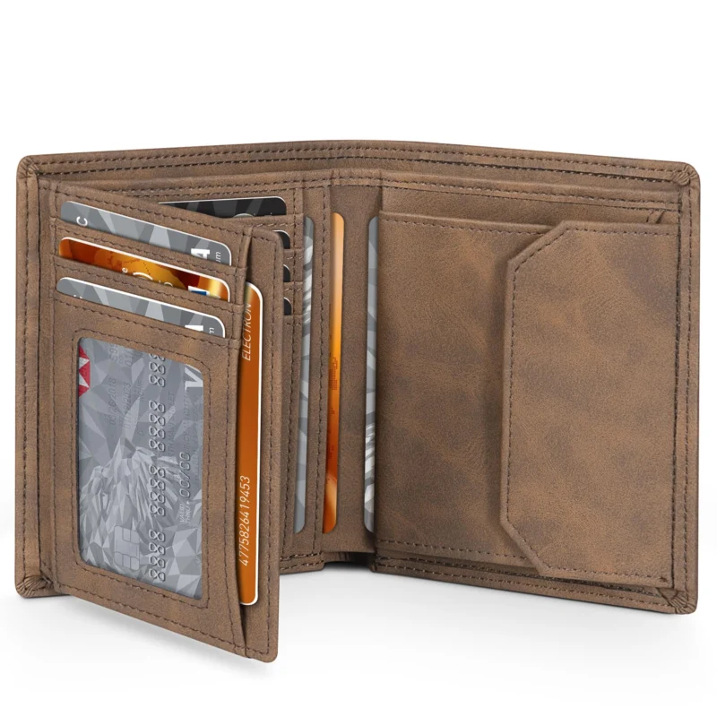 Wallets, RFID-blocking Leather Wallet with 12 card holder