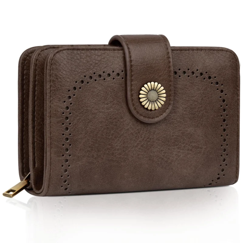 Wallet Large capacity PU leather vintage wallet