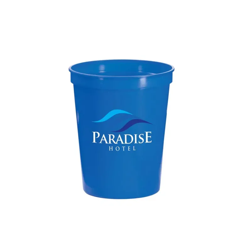 Perfect Line Blue 16 oz Full Color Stadium Cup
