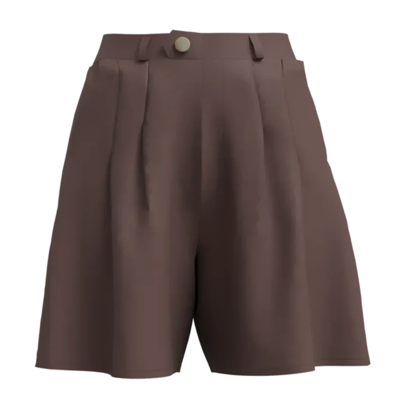 A. PUTNAM Women's Umber Trouser Short