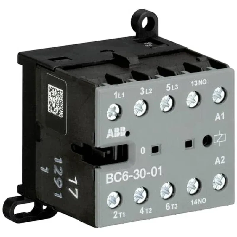 ABB BC6-30-01-01 Kleinschütz 3 Schließer 1 Öffner 4 kW 20 A 24 V DC - 4013614052828