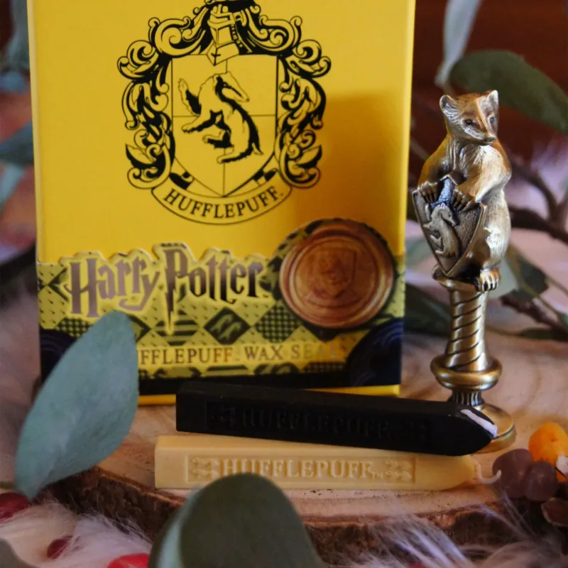 Produktbild Harry Potter - Hufflepuff Siegel mit Wachs